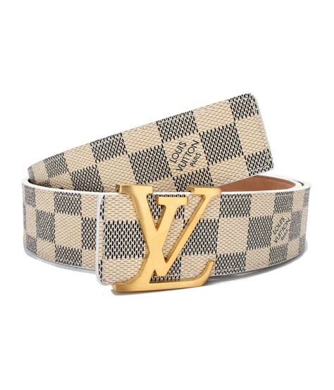 lv belt silver